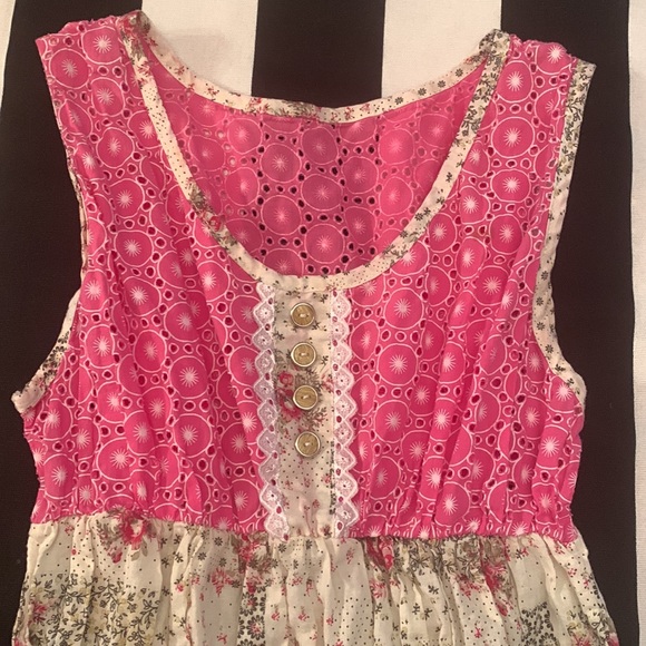 🖤💕Women’s boho patchwork tunic. EUC.💕🖤 - Picture 2 of 4